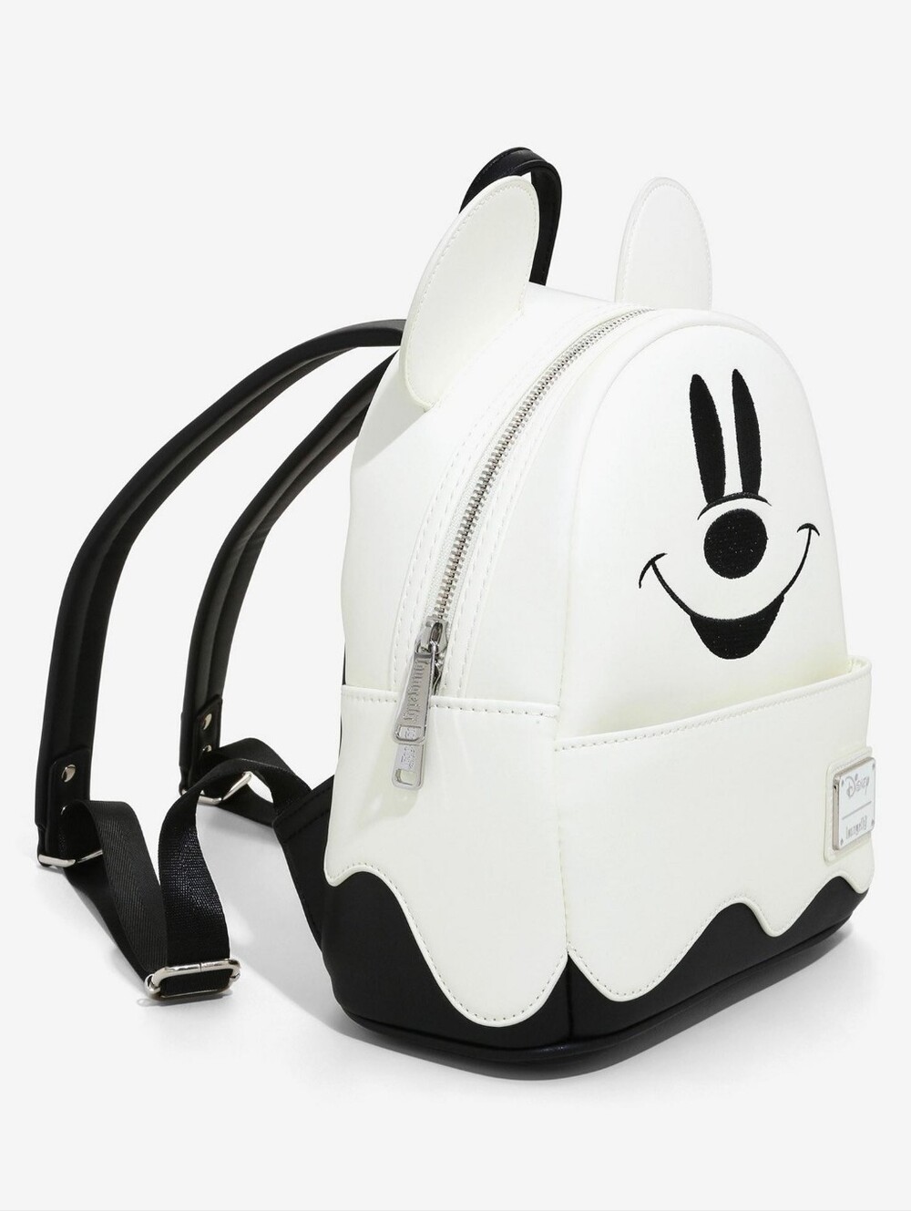 Disney Loungefly White Halloween Ghost Mickey Mouse Mini Backpack - Picture 3 of 7